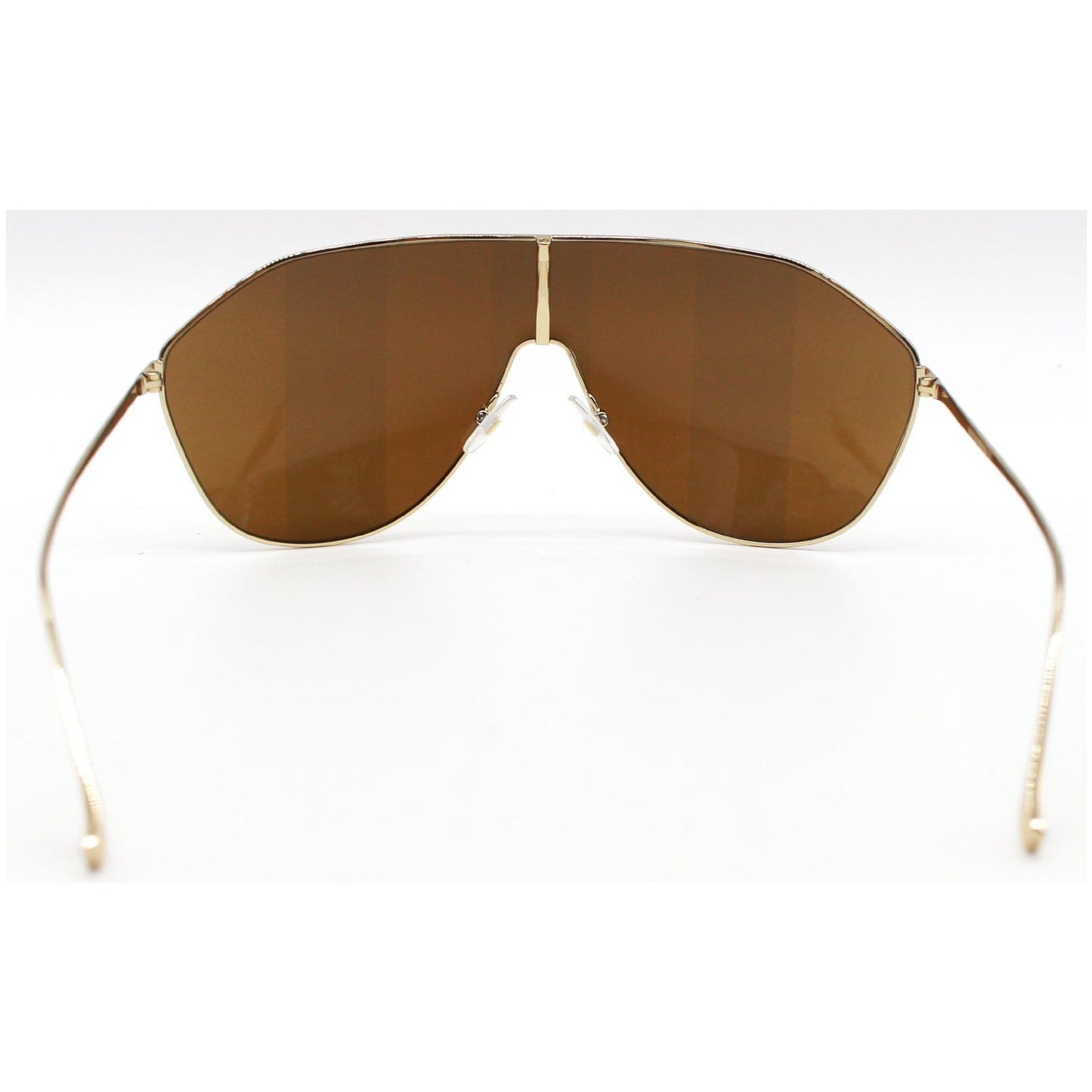 FENDI FF  Gold Sunglasses Brown Lens