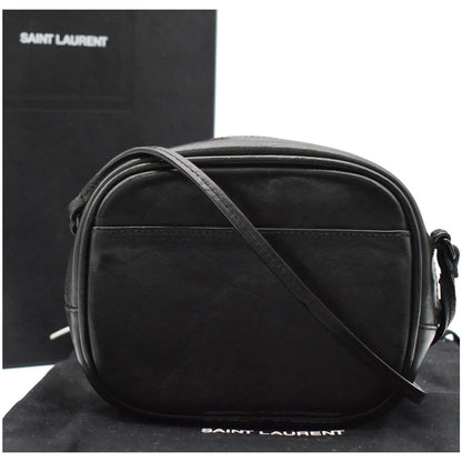 YVES SAINT LAURENT Blogger Leather Crossbody Bag Black - 20% OFF