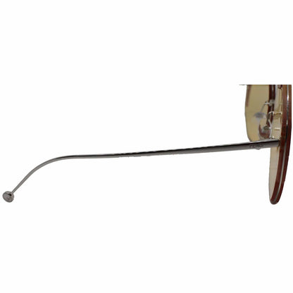 Fendi FF 0358/S 40G 63 Silver Sunglasses Yellow Lens