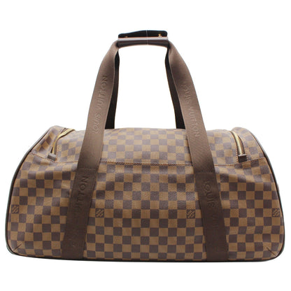 LOUIS VUITTON Neo Eole 55 Damier Ebene Rolling Travel Bag Brown