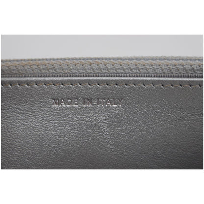 CHANEL Trendy CC Quilted Leather Wallet on Chain Crossbody Bag Silver