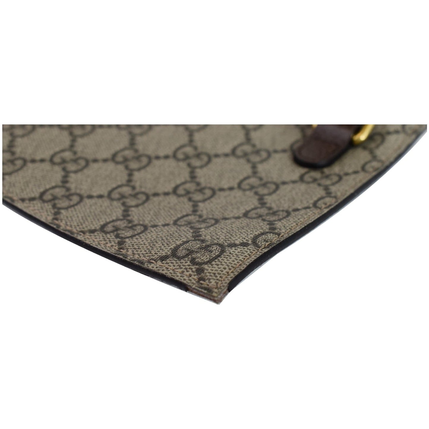 GUCCI Ophidia Soft GG Supreme Pouch Wristlet Beige 519335