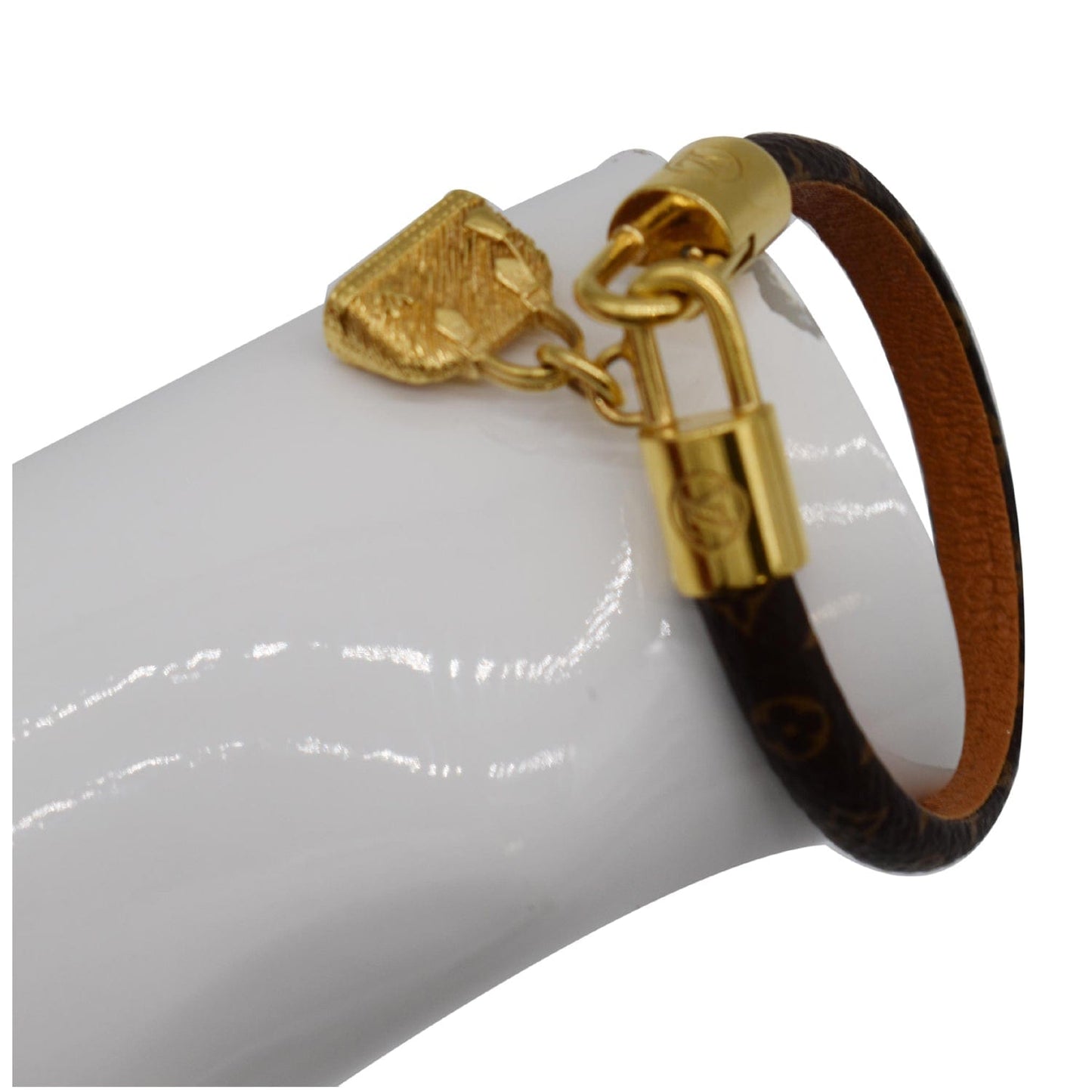 LOUIS VUITTON Alma Bracelet Autres Toiles Monogram Canvas Brown