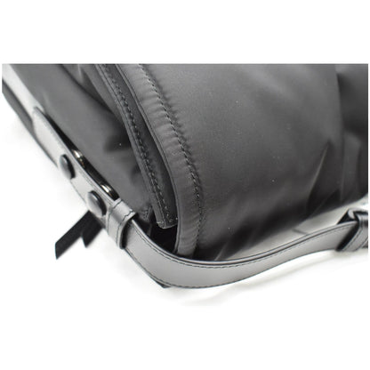 PRADA Large Padded Re-Nylon Shoulder Bag Black