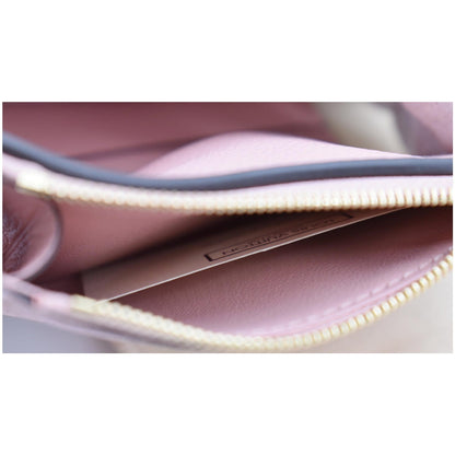LOUIS VUITTON Zoe Compact Monogram Empreinte Wallet Rose Poudre