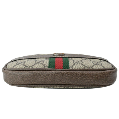 GUCCI Ophidia GG Supreme Canvas Web Belt Bag Brown 519308