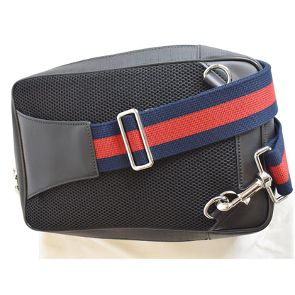 GUCCI GG Supreme Canvas Belt Bag Black 478325