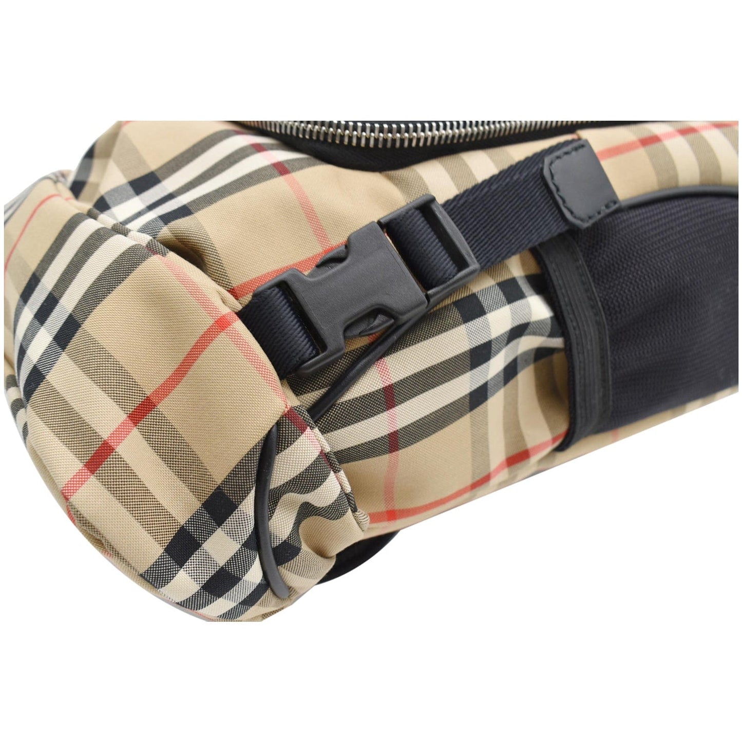 BURBERRY Vintage Leo Check Nylon Belt Pack Multicolor - Final Sale