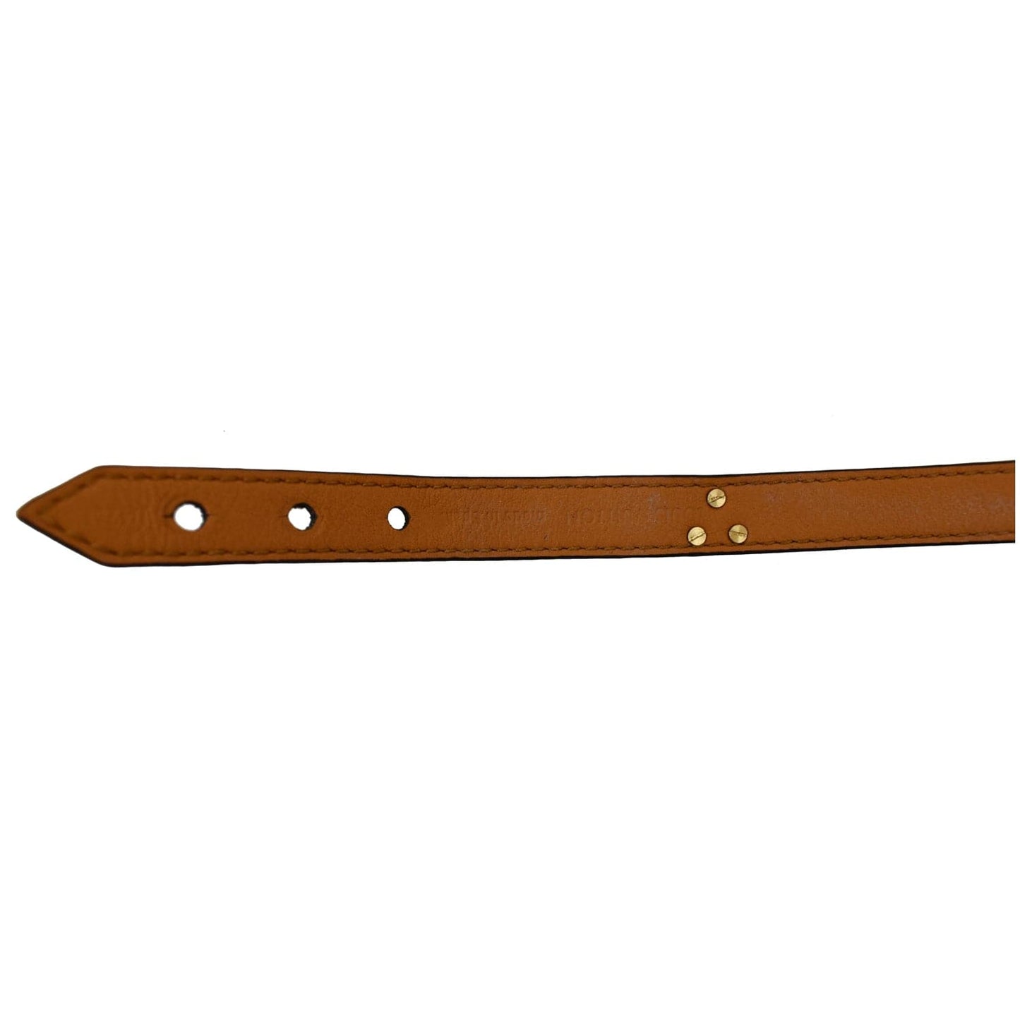 LOUIS VUITTON Essential V Monogram Canvas Bracelet Brown Size 15