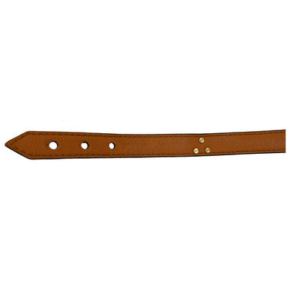 LOUIS VUITTON Essential V Monogram Canvas Bracelet Brown Size 15