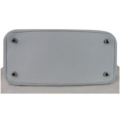 CHRISTIAN DIOR Be Dior Small Leather Flap Shoulder Bag Grey