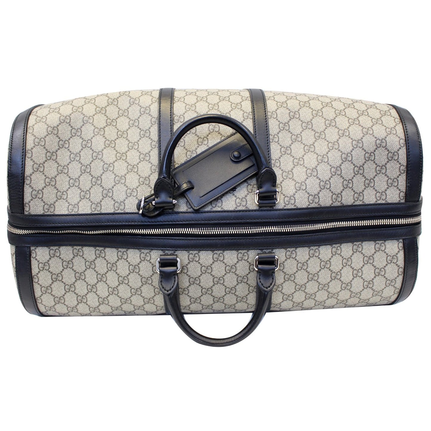 GUCCI GG Supreme Duffle Carry-on Bag 406382 Beige