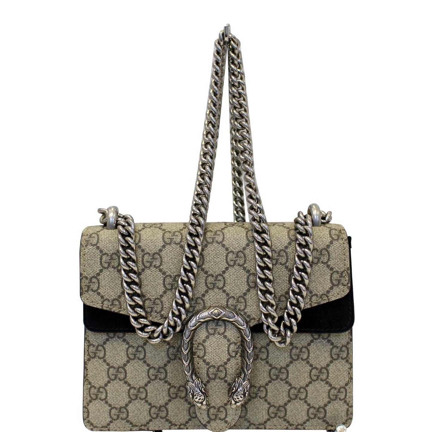 GUCCI Dionysus Mini GG Supreme Canvas Shoulder Crossbody Bag