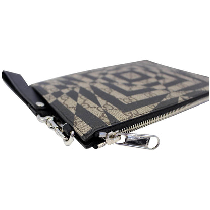 GUCCI GG Supreme Canvas Clutch Wristlet Pouch 411768