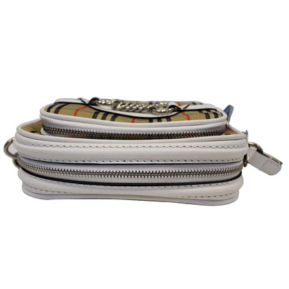 BURBERRY 1983 Check Link Camera Bag Multi