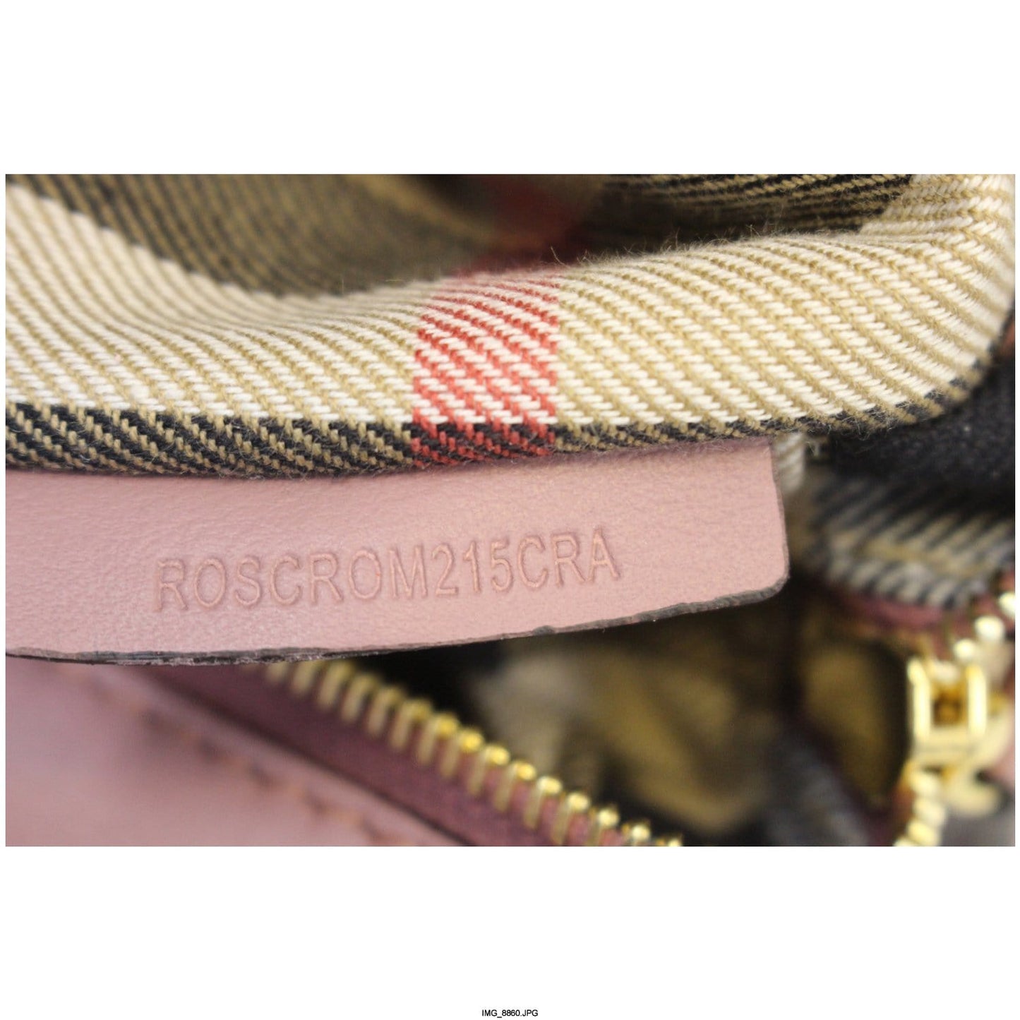 BURBERRY Medley Small Buckle Crossbody Bag Light Pink