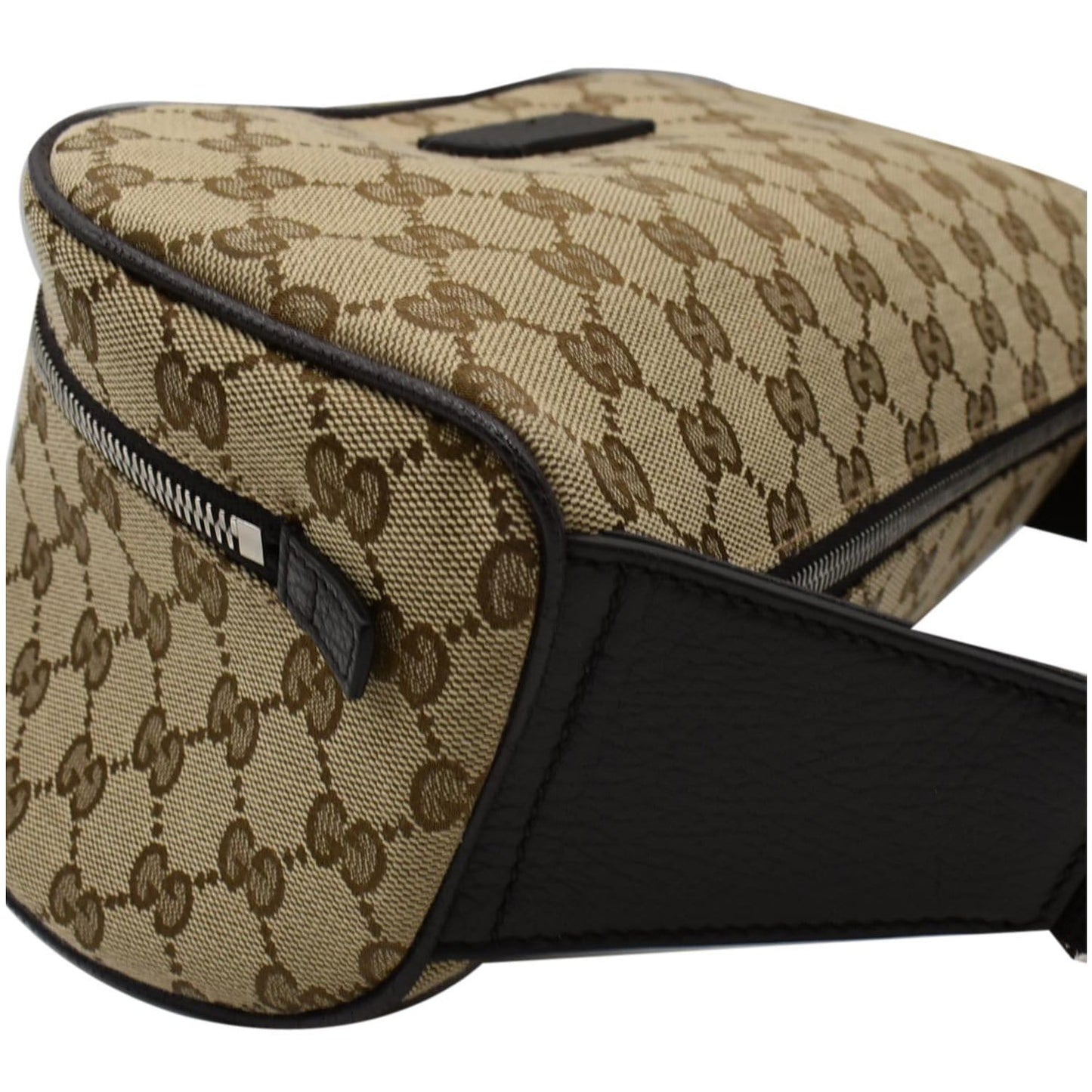GUCCI Waist Pouch GG Canvas Belt Bag Beige 630915 - 25% OFF