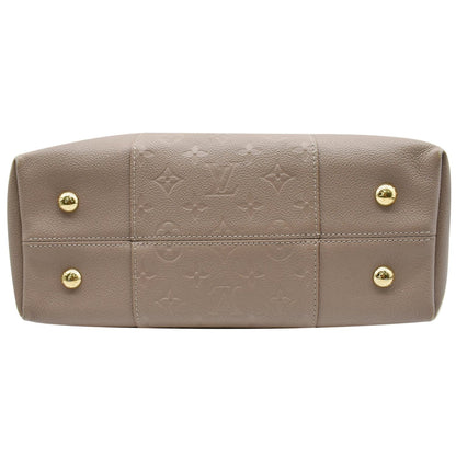 LOUIS VUITTON Melie Empreinte Leather Hobo Bag Taupe Glace