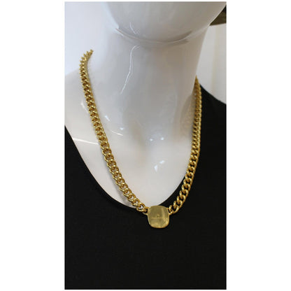 LOUIS VUITTON LV ID Chain Necklace Gold M61092