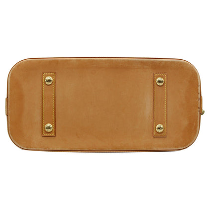 LOUIS VUITTON Alma GM Monogram Canvas Satchel Bag Brown