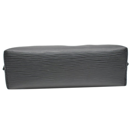 LOUIS VUITTON Epi Leather Pochette Cosmetic Pouch Black