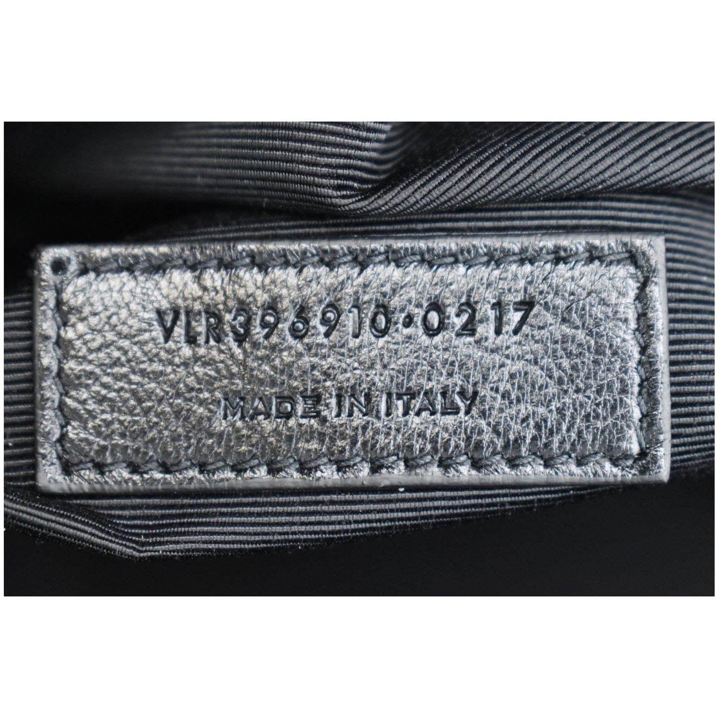 YVES SAINT LAURENT Large Envelope Mix Matelasse Grain De Poudre Chain Shoulder Bag Black