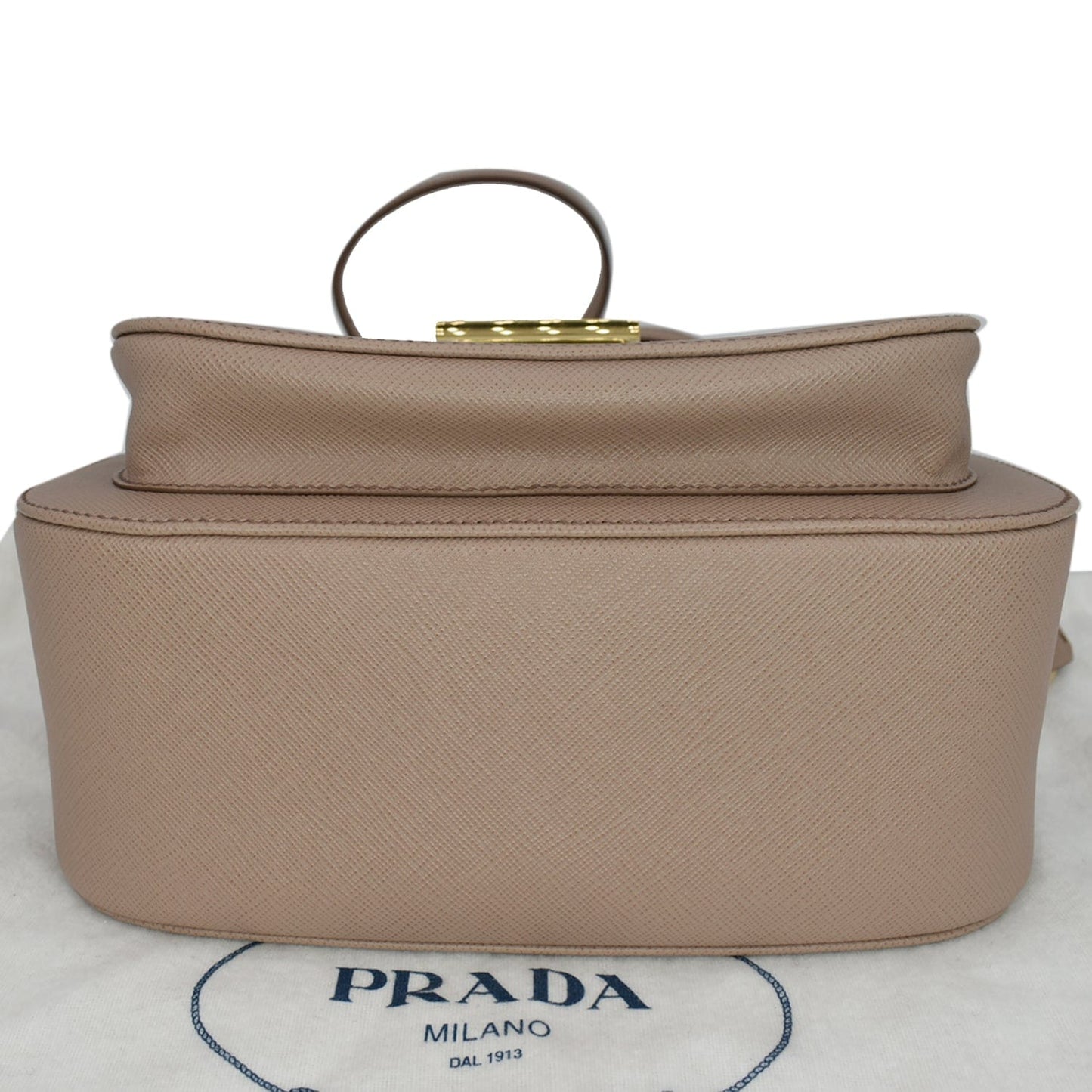 PRADA Lux Metropolis Saffiano Leather Tote Bag Cipria  - Hot Deals