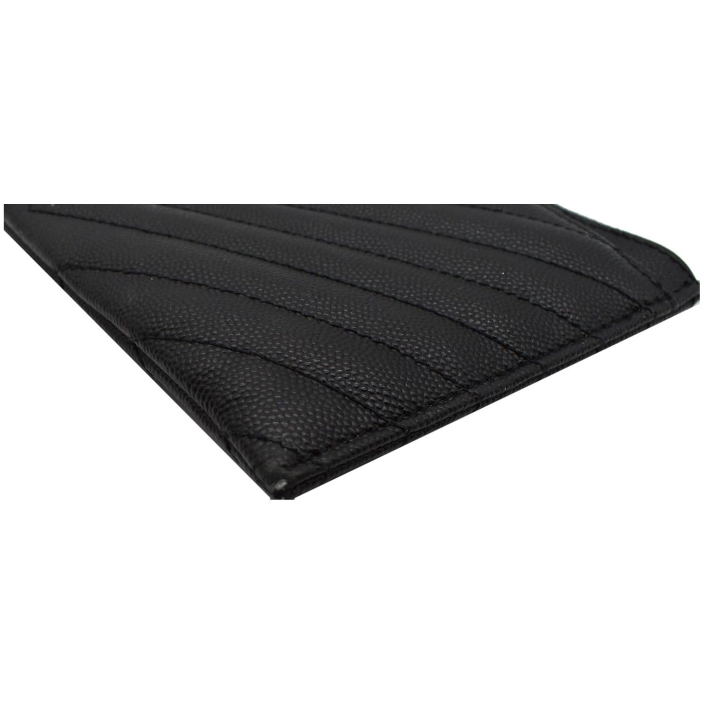 YVES SAINT LAURENT Bill Pouch Grain De Poudre Black