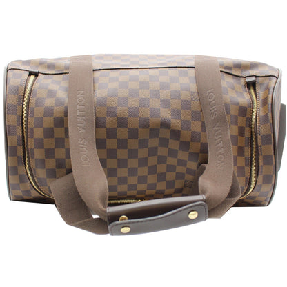 LOUIS VUITTON Neo Eole 55 Damier Ebene Rolling Travel Bag Brown