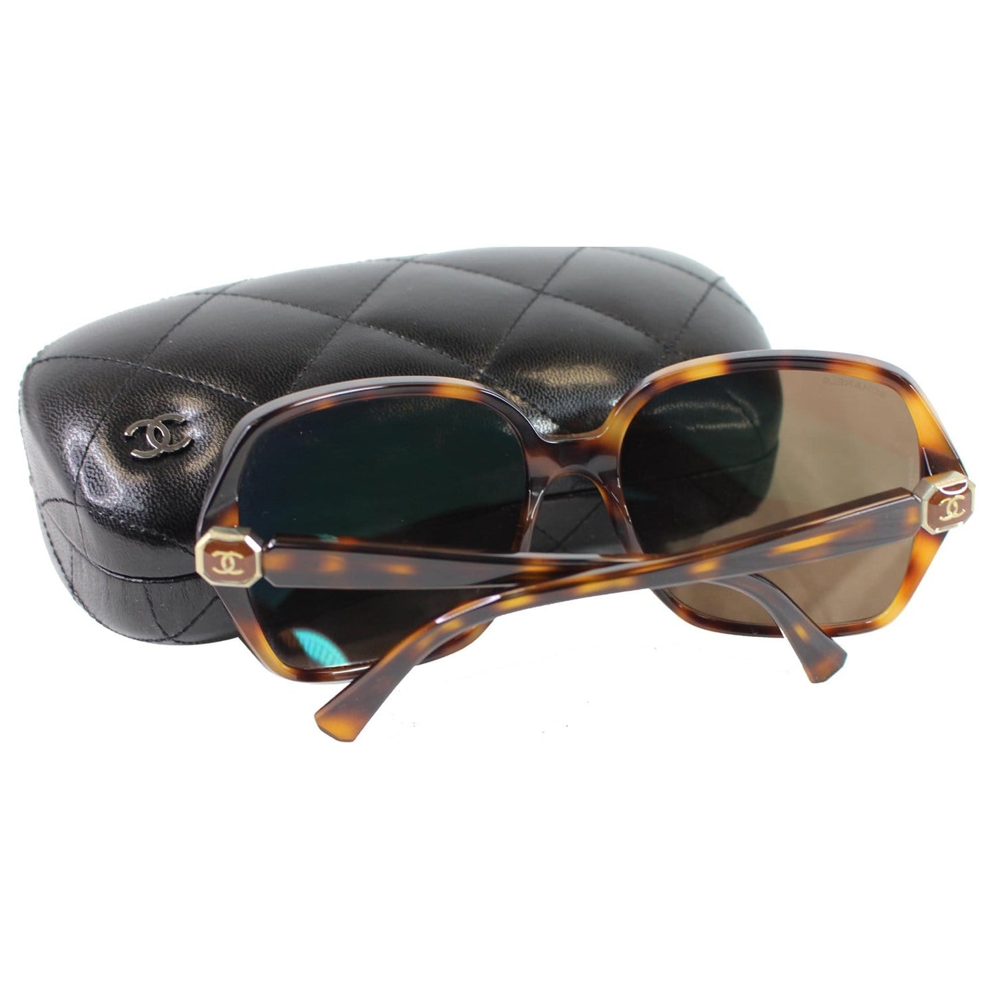 CHANEL CC 5284 Tortoise Sunglasses Tortoise/Brown
