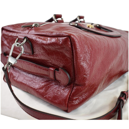 GUCCI Soft Backpack Calfskin Leather Duffle Bag Red 587866 - 20% OFF