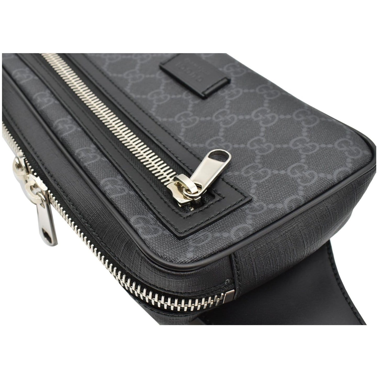 GUCCI GG Supreme Belt Bumbag Black 474293