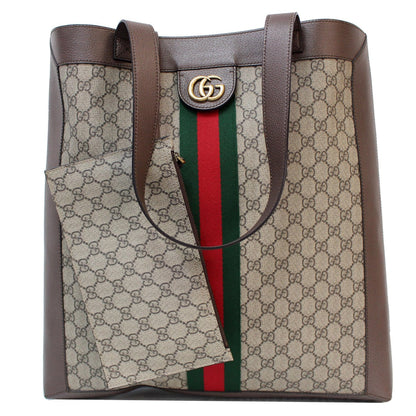 GUCCI Ophidia Soft GG Supreme Large Tote Bag Beige 519335