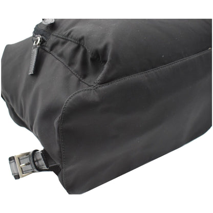 PRADA Nylon Backpack Bag Black