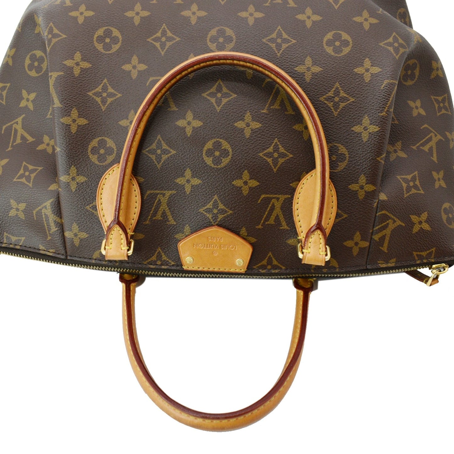 LOUIS VUITTON Turenne MM Monogram Canvas 2Way Shoulder Bag Brown