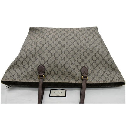 GUCCI Ophidia Large GG Supreme Coated Canvas Tote Bag Beige 547974