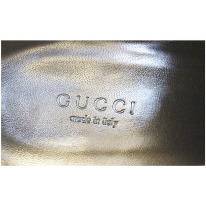GUCCI Guccissima Leather Brown Boots Size 9B 146754