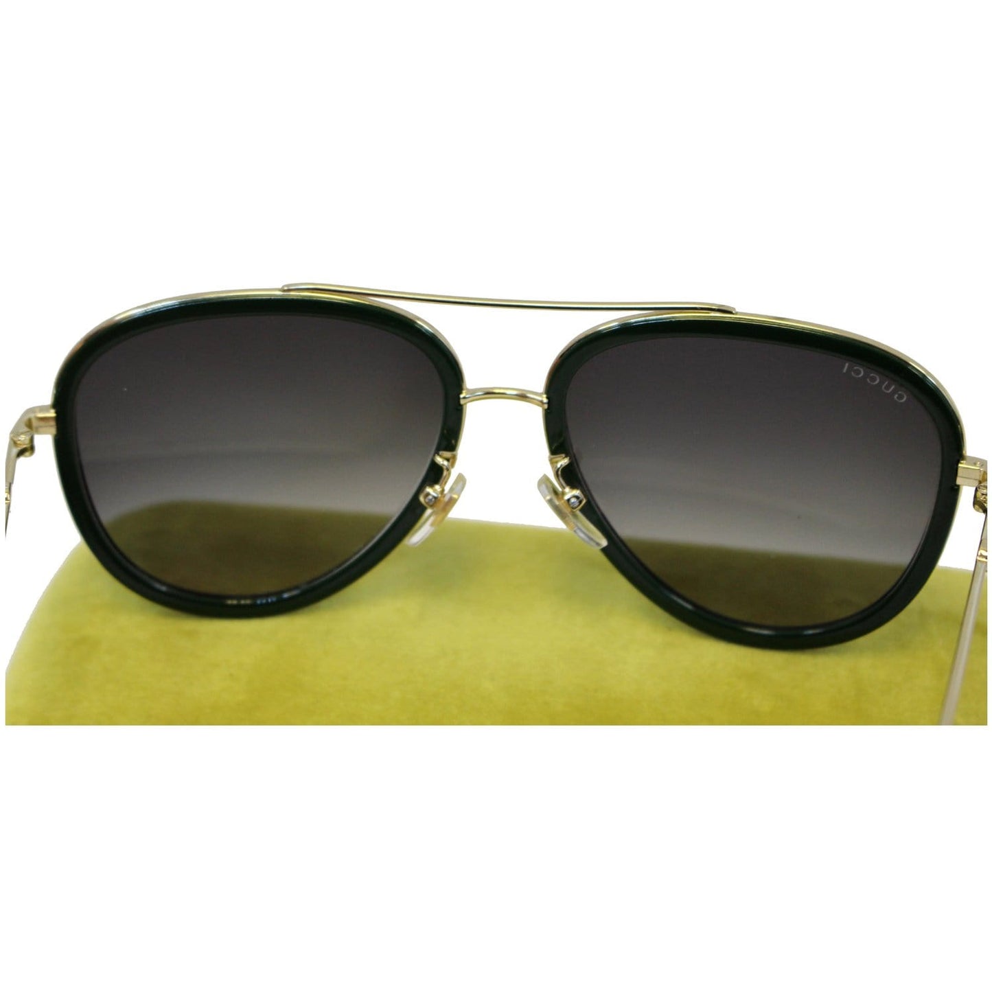 GUCCI Women's Green/Red Sunglasses GG0062S