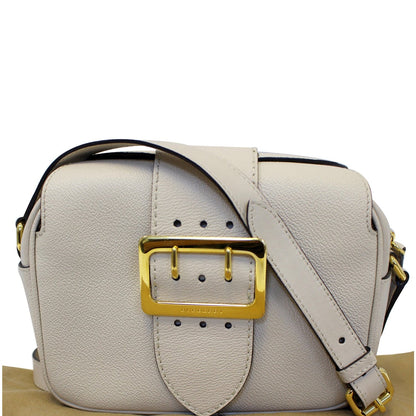 BURBERRY Small Buckle Crossbody Bag Limestone