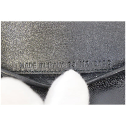 Christian Dior Noir Black Leather Wallet