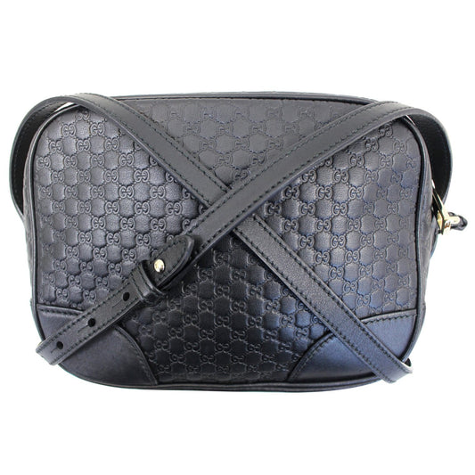 GUCCI Bree Micro GG Guccissima Leather Crossbody Bag 449413