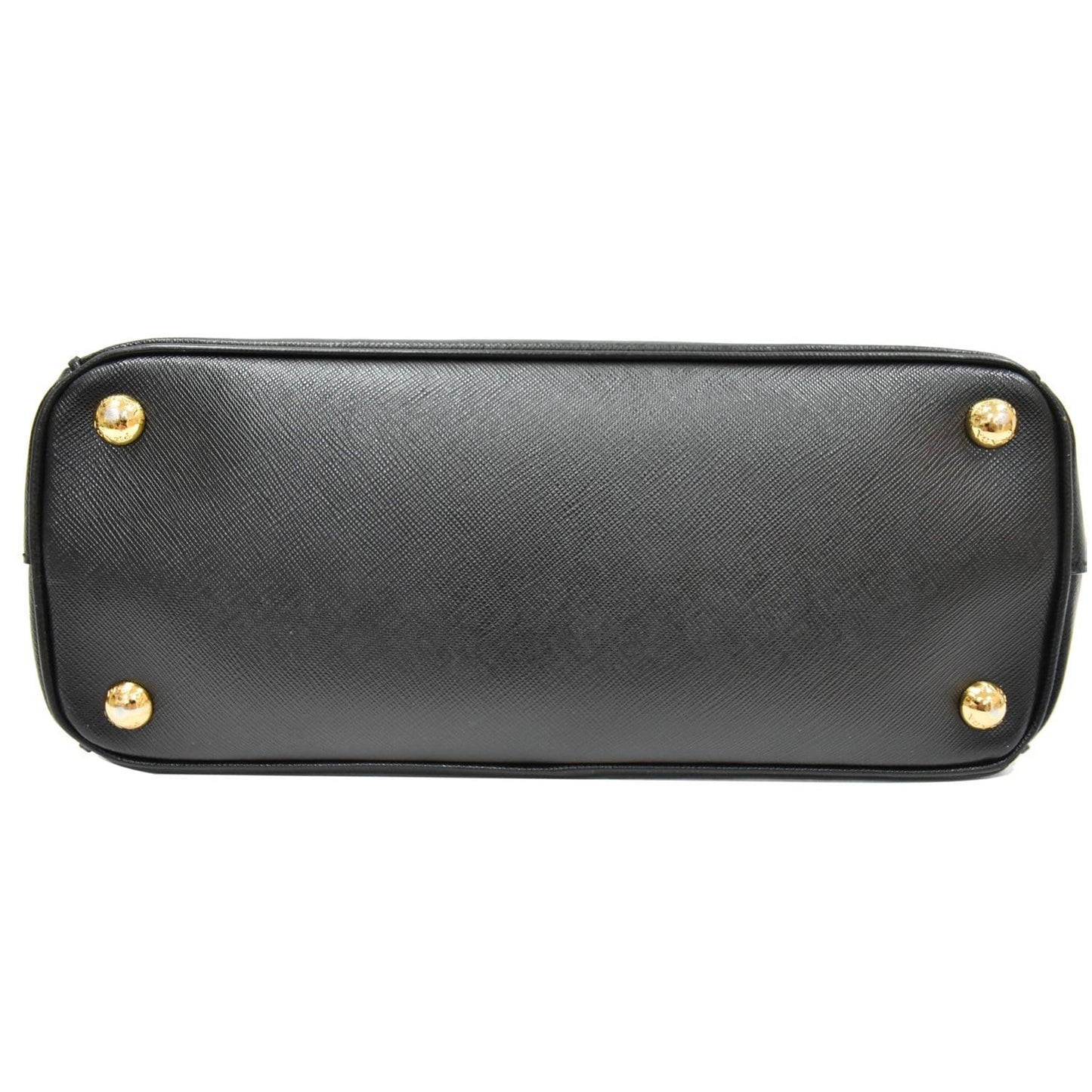 PRADA Galleria Small Saffiano Leather Tote Bag Black