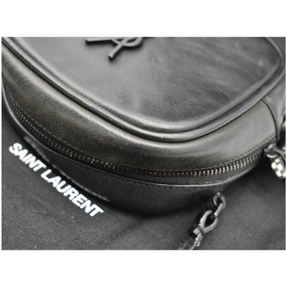 YVES SAINT LAURENT Blogger Leather Crossbody Bag Black - 20% OFF