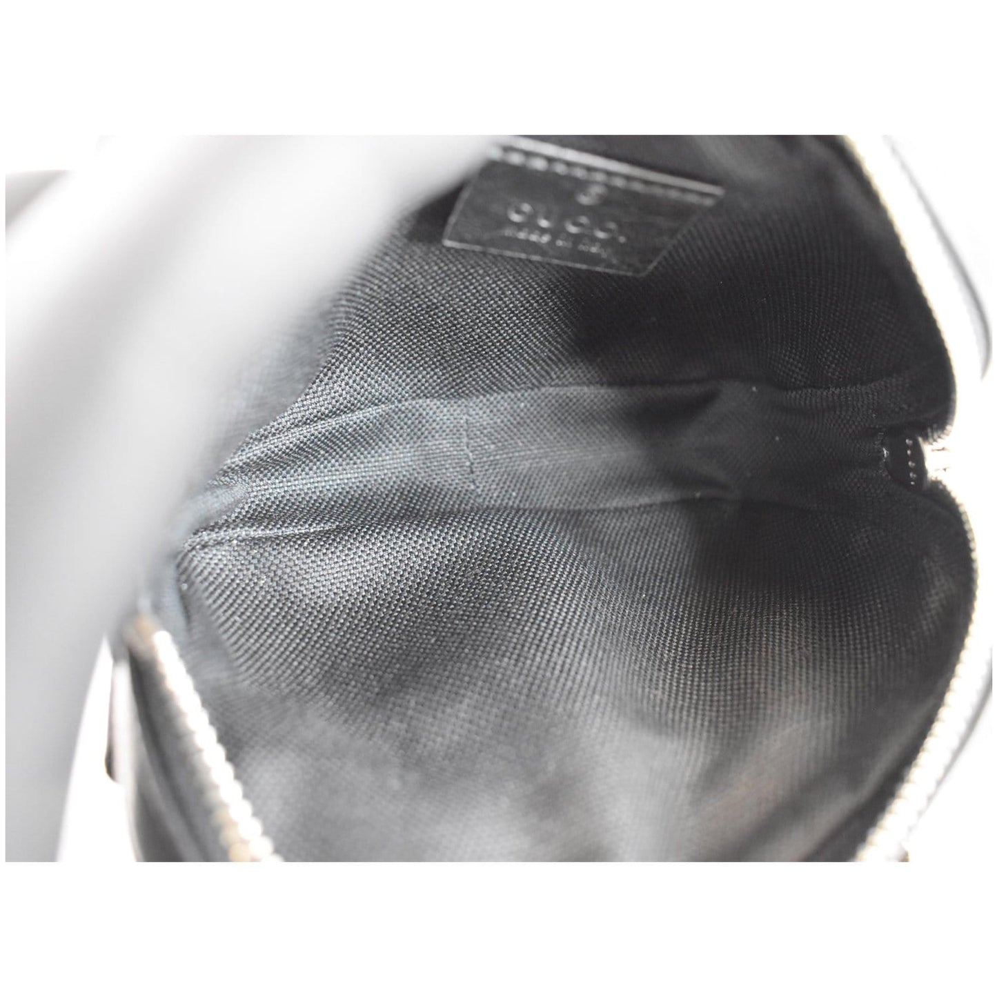 GUCCI Morpheus Leather Belt Bag Black 597676 - Final Sale