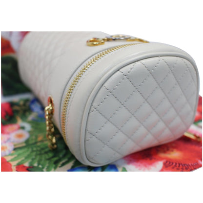 GUCCI Trapuntta Calfskin Leather Belt Bag White 572298 - 20% OFF