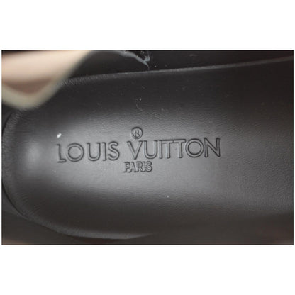 LOUIS VUITTON High Top Suede Sneaker Black