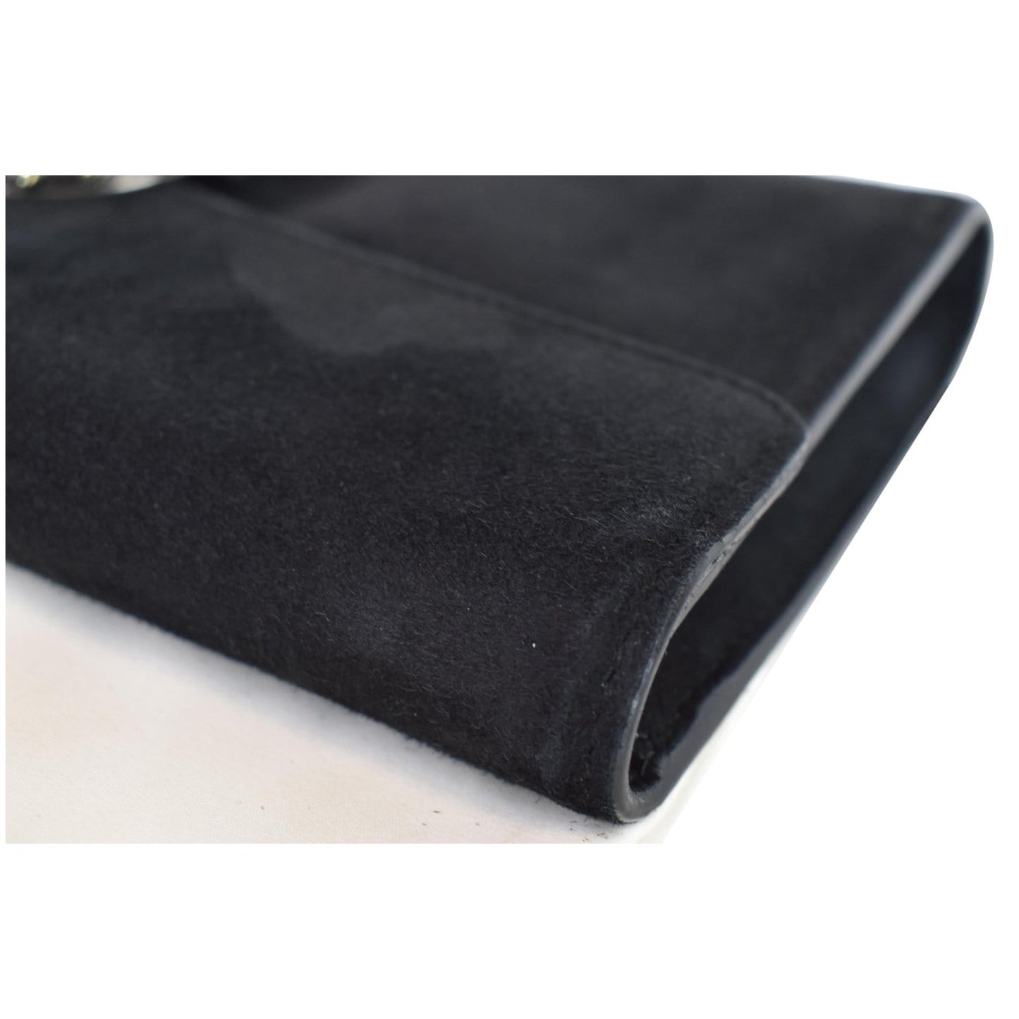 GUCCI Dionysus Small Velvet Clutch Bag Black 425250