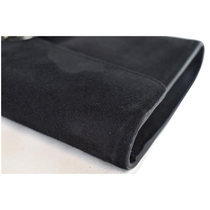 GUCCI Dionysus Small Velvet Clutch Bag Black 425250