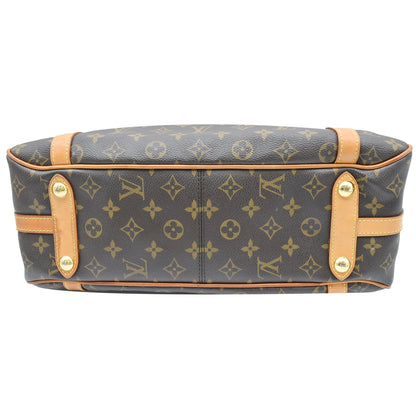 LOUIS VUITTON Stresa PM Monogram Canvas Shoulder Bag Brown
