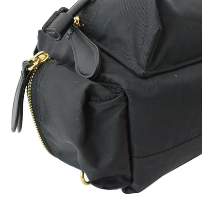 BURBERRY Technical Rucksack Nylon Backpack Bag Black